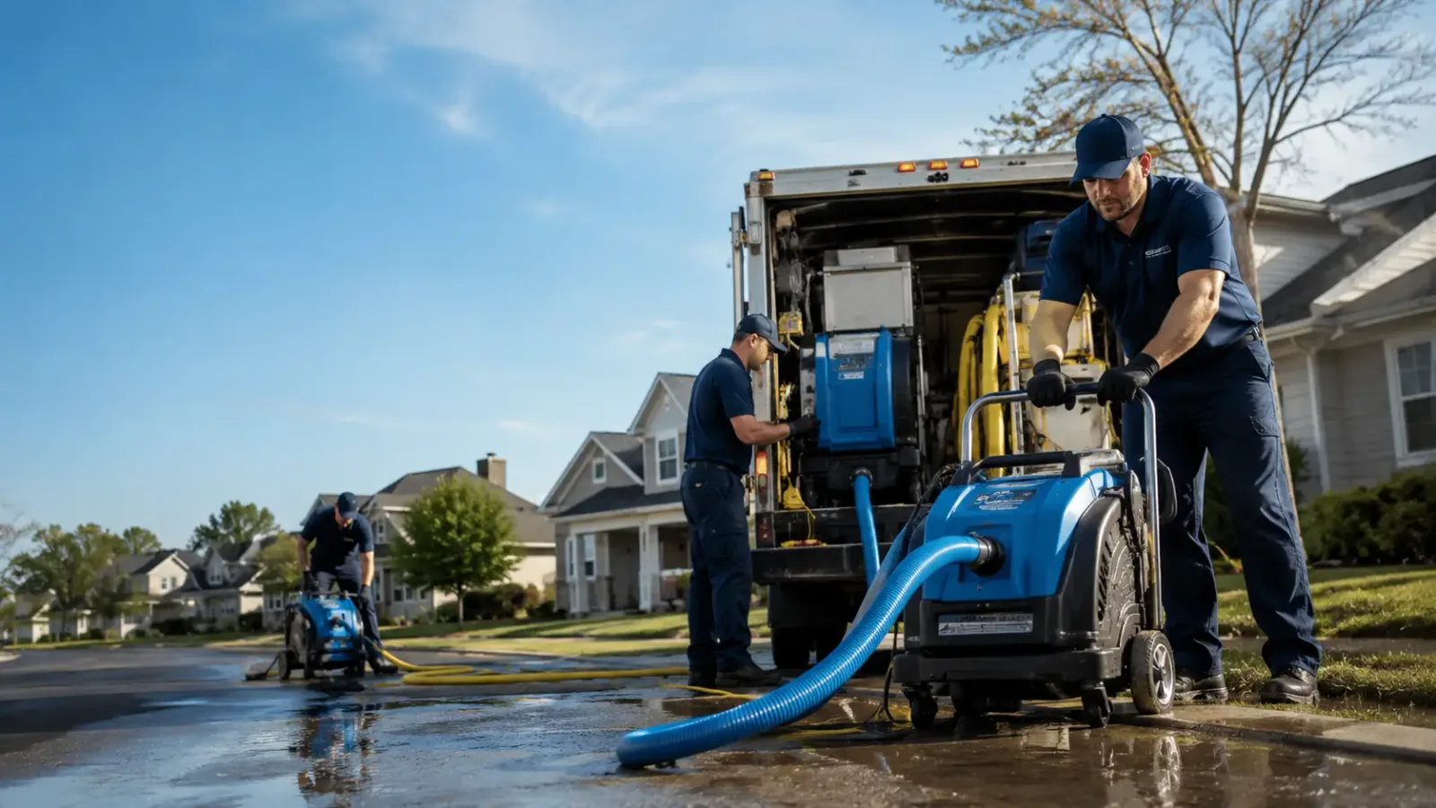 Flood Damage Cleanup in North Hills, CA